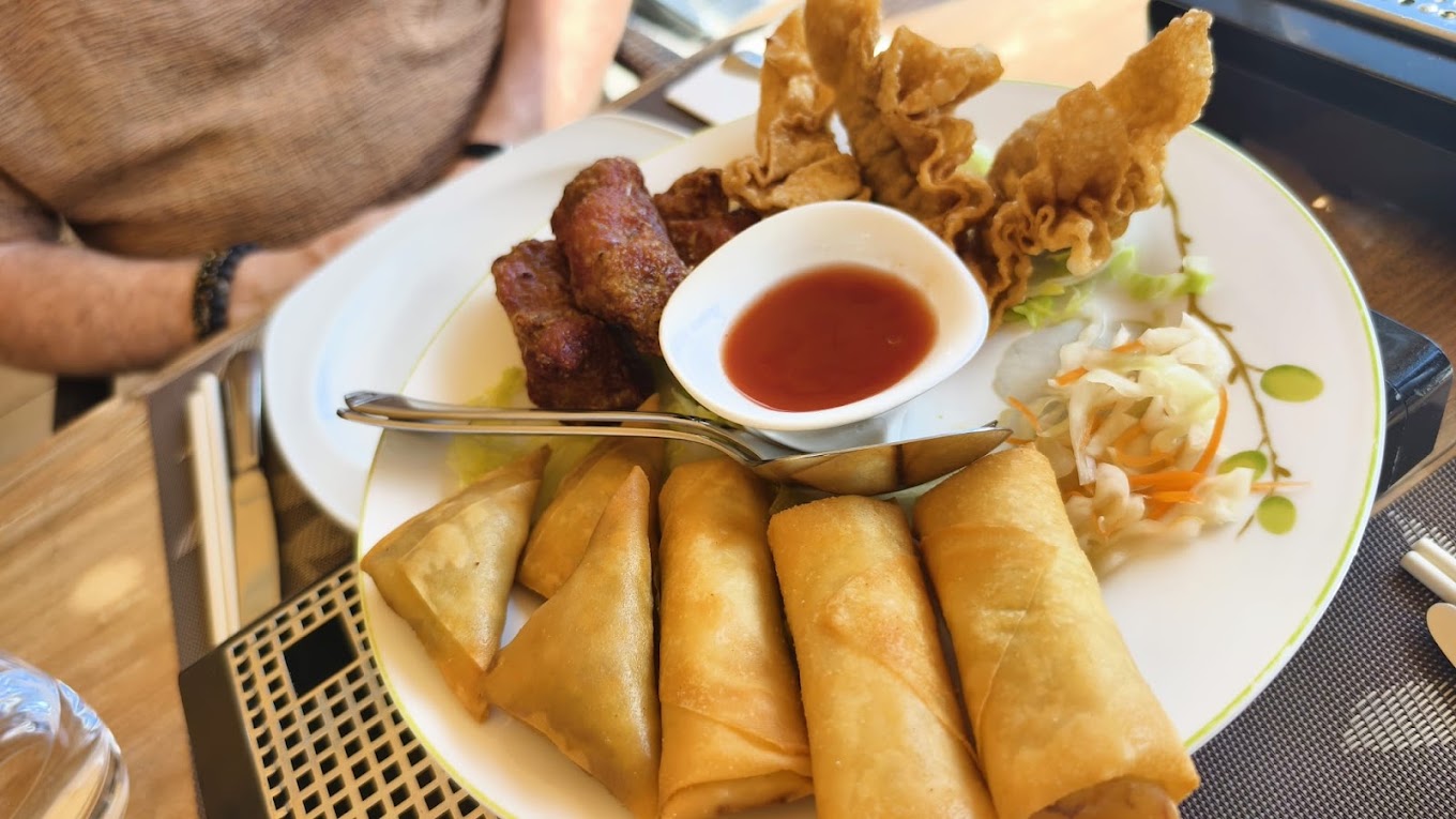 Sorgfältig zubereitete Vorspeisen des Restaurants Min Kang Yuan